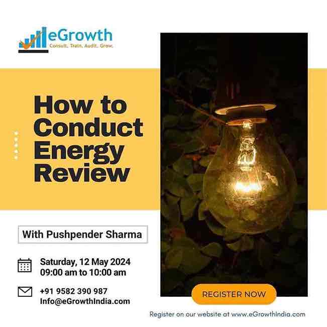 eGrowth Webinar - How to conduct energy review