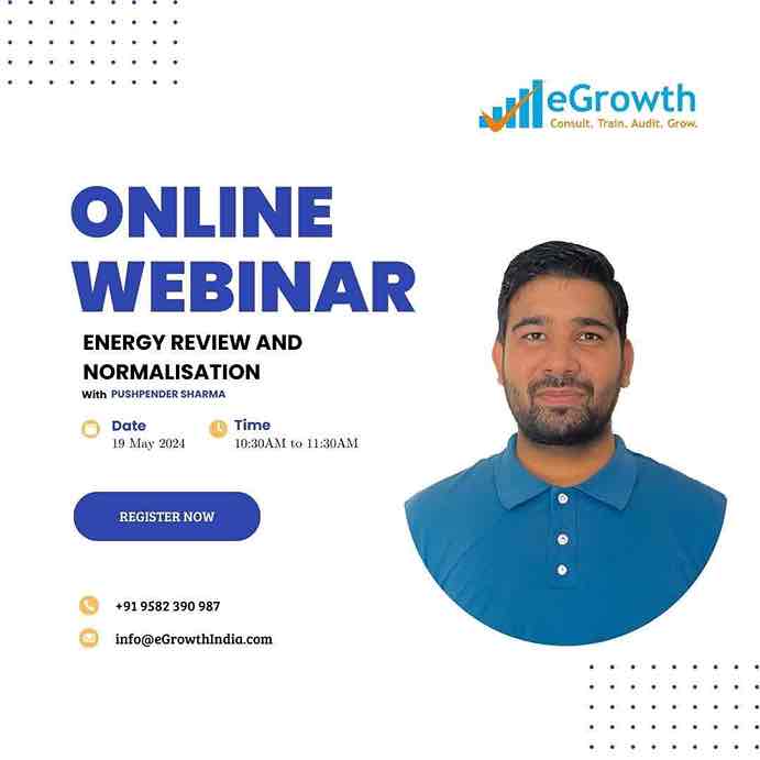 eGrowth Webinar - Energy Review & Normalization